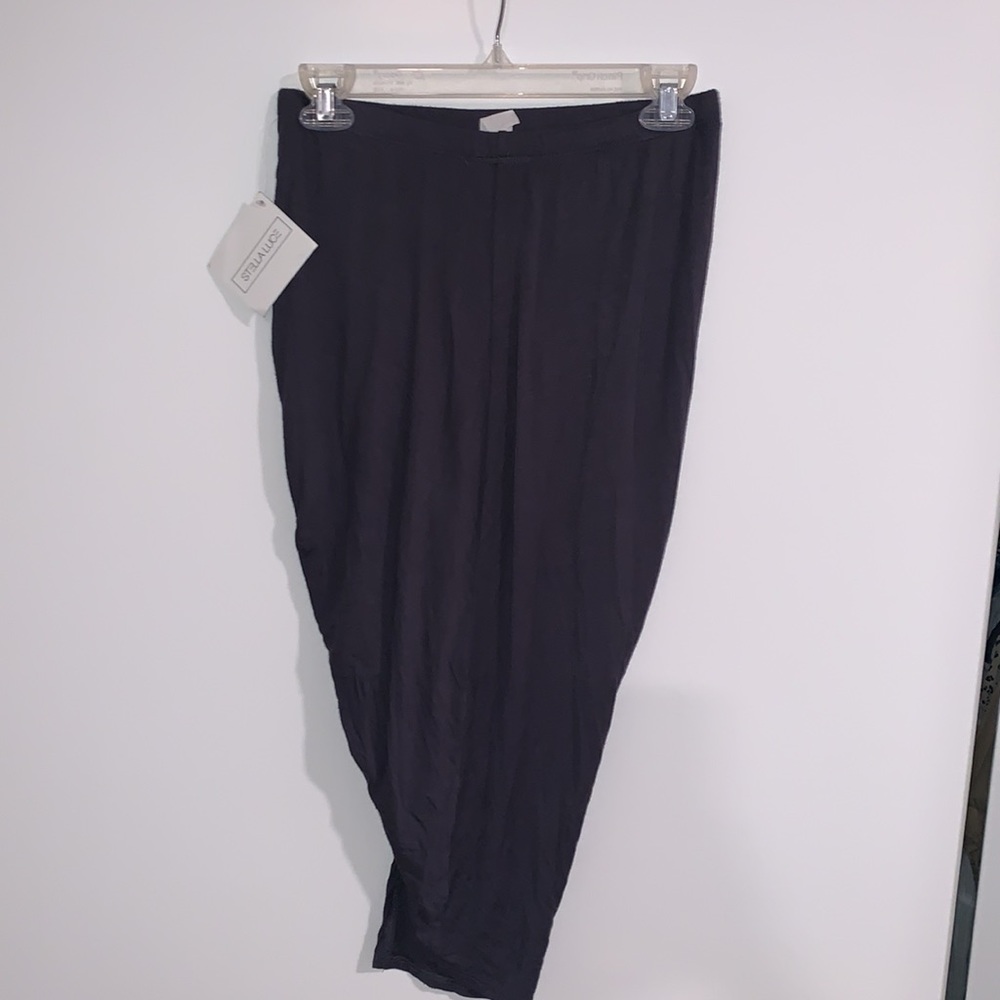Stella Luce Gray Midi Skirt - Picture 4 of 5
